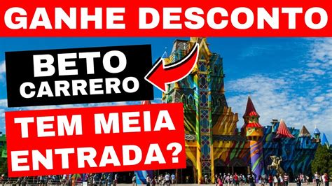 meia entrada beto carrero valor - Ainda dá tempo! Ingressos para o Beto Carrero World por R$ 98 